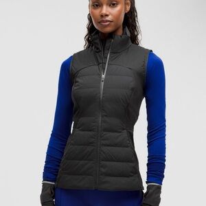 NWT lululemon athletica Down For It All Black Women's vest